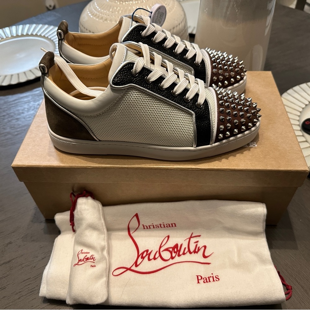 Christian Louboutin Louis Junior Spikes Orlato men's sneakers EU 40 US 7